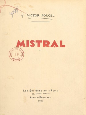 cover image of Mistral